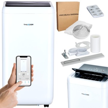 KLIMATYZATOR 4W1 ZYGNIT WIFI PRZENOŚNY 3,52KW APP