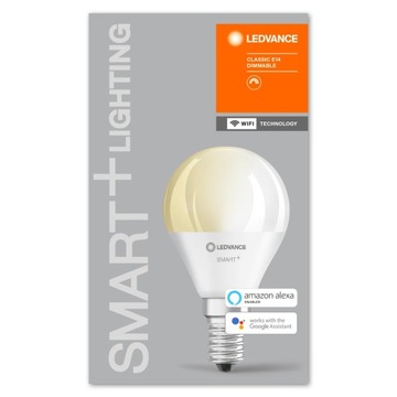 Светодиодная лампа E14 BALL 5W 2700 SMART+ WiFi LEDVANCE