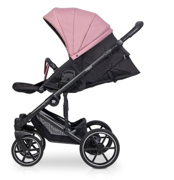 ПОЛЬСКАЯ МНОГОФУНКЦИОНАЛЬНАЯ КОЛЯСКА 2в1 Riko Trex Pink