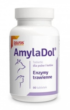 DOLFOS АМИЛАДОЛ ДЛЯ ПИЩЕВАРЕНИЯ ДЛЯ СОБАК И КОШЕК 90 ТАБЛ.