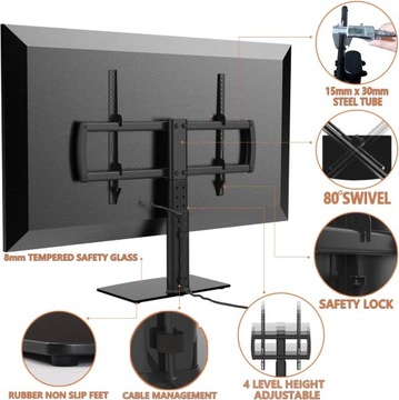 HEMUDU HT04B-002 Держатель под телевизор, подставка