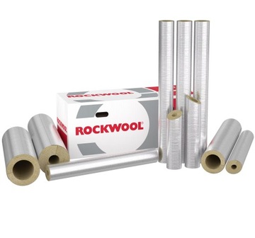 Otulina Z WEŁNY ROCKWOOL 800 76/20 ALU MB