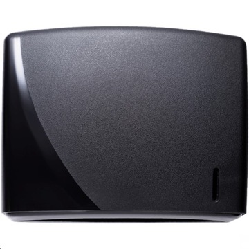 Контейнер-диспенсер для бумажных полотенец ZZ, матовый черный HIGI24
