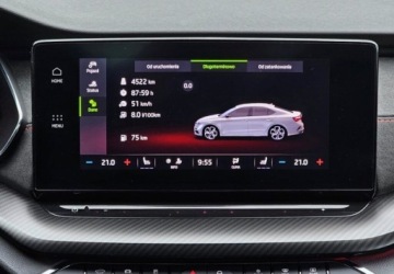 Skoda Octavia IV RS Liftback 2.0 TSI 245KM 2021 Skoda Octavia Sportowa kierownica i fotele - ACC 210kmh - Kamera - Czujnik, zdjęcie 12