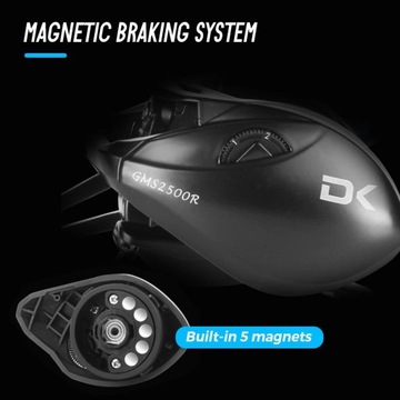 Катушка с карбоновым колесом для левой руки.