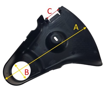 КРЫШКА ПРИВОДНОГО РЕМНЯ ДЛЯ КОСИЛКИ LIDER HANDY JV46