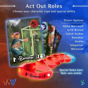 GRA OGRODOWA Starlux Games Wizards&Werewolves