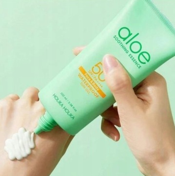 Holika Holika Aloe Водостойкий солнцезащитный гель SPF50+ солнцезащитный 100мл