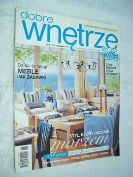 DOBRE WNĘTRZE 6/2012 -STYL, KTÓRY PACHNIE MORZEM