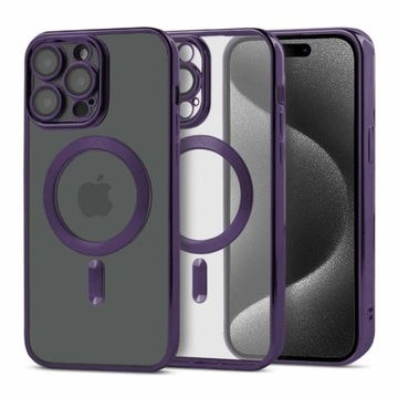 Etui MAGSHINE MAGSAFE do Apple iPhone 11 fioletowy