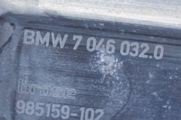 BMW 2 CABRIO F23 ZADNÍ LEVÝ ZVEDÁK OKNO Z MOTOREM 7363857 7046032 201