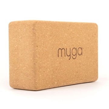 блок для йоги Myga Cork Block