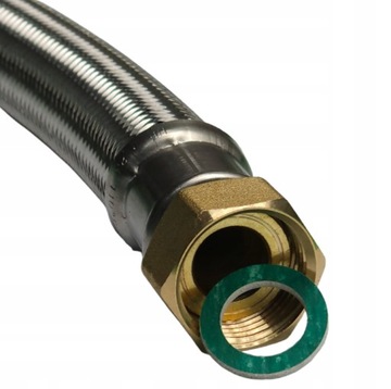 WĄŻ-WĘŻYK DN25 / FI25 NAKRĘTNO-WKRĘTNY 1''x1'' GW-GZ DŁUGOŚĆ 20CM