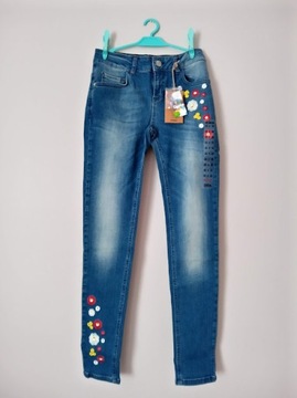 Desigual damskie spodnie jeans pas:64 cm małe 26