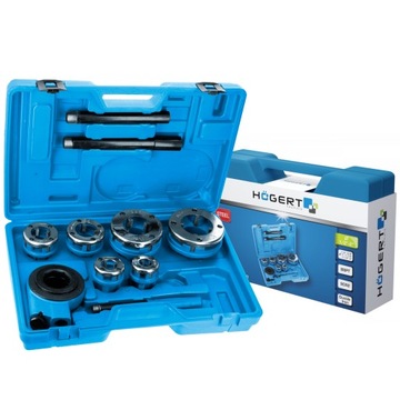 РЕЗЬБОВАЯ НАРЕЗКА, ТРУБНАЯ МАТРИЦА, 6 НАСАДОК 1/2