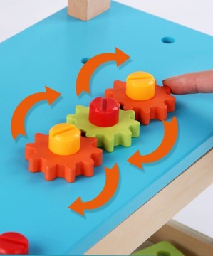 НАБОР ДЕРЕВЯННЫХ ИНСТРУМЕНТОВ ДЛЯ ДЕТЕЙ ДЕРЕВЯННАЯ МАСТЕРСКАЯ ПОДЕЛКИ