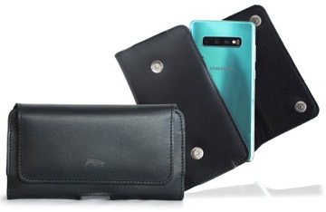 LURESKO Skórzana kabura XL do paska 165x82mm etui na telefon 6.5 6.7 / 6.9'