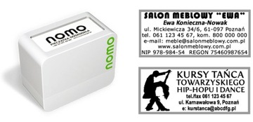 PIECZĄTKA KWADRATOWA Modico Nomo SQ5 - ZIELONA