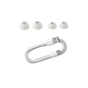 SŁUCHAWKI BLUETOOTH BASEUS TWS DO 25H REDUKCJA SZUMÓW ODPORNOŚĆ IPX4 BIAŁE