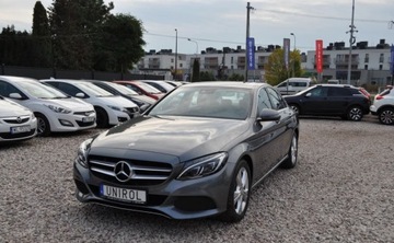 Mercedes Klasa C W205 Limuzyna 180 156KM 2017 Mercedes-Benz Klasa C 180 CGI Avangarde Automat Benzyna 1.6 Benzyna 156KM, zdjęcie 1