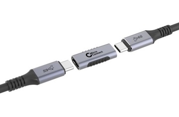 Переходник USB-C на USB-C FF
