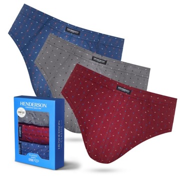 Slipy męskie majtki HENDERSON 100% bawełna 600 XXL