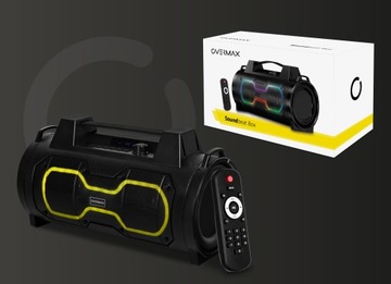 RADIO BUDOWLANE Głośnik Budowa 50W DUŻY MOBILNY Bluetooth USB AUX PILOT