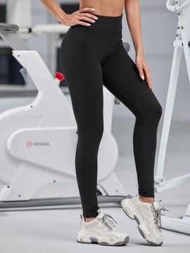 непрозрачные, моделирующие леггинсы для фитнеса XL/XXL