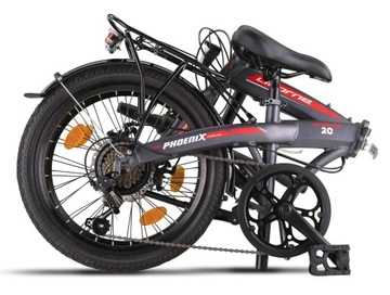 СКЛАДНОЙ ВЕЛОСИПЕД НЕМЕЦКИЙ ФЕНИКС АЛЮ 2xДИСКОВ