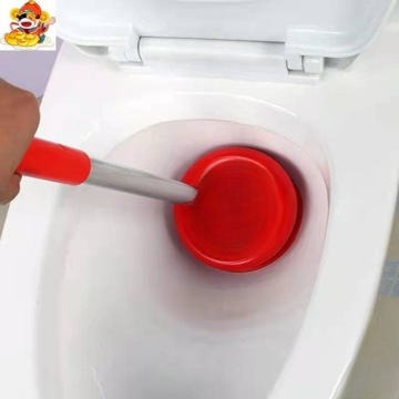 TŁOK SSĄCY DO CZYSZCZENIA MUSZUŁKI TOALETOWEJ CZERWONY UCHWYT NARZĘDZIA DO ODPROWADZANIA ŻYWICA