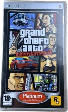 GTA LIBERTY CITY STORIES płyta bdb+ PSP