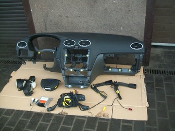 KONSOLA TAŚMA SENSOR AIRBAG NAPINACZE FORD FOCUS MK2 MK 2