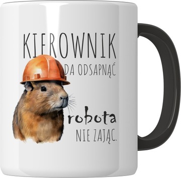 KUBEK DO PRACY DLA KOLEGI KOLEŻANKI ŚMIESZNY URODZINY PREZENT KAPIBARA