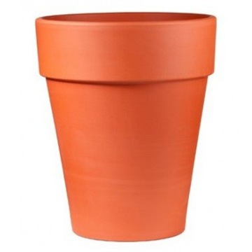 Doniczka Ø 16cm TERAKOTA wysoka naturalna