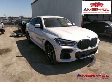 BMW Seria 6 G32 2022 BMW X6M 2022, 4.4L, 4x4, M50I, od ubezpieczalni, zdjęcie 1