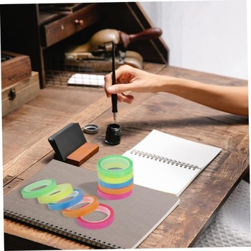 10 рулонов водонепроницаемых самоклеющихся закладок стикера указателя для меток книг