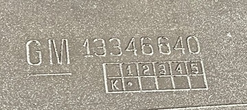 ^OPEL ASTRA IV J GTC OPC LINE ЗАДНИЙ СПОЙЛЕР 13346640