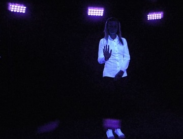 Отражатель + стробоскоп LIGHT4ME LED UV 18x3W