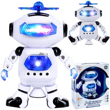 INTERAKTYWNY ROBOT tańczący ANDROID 360 STOPNI
