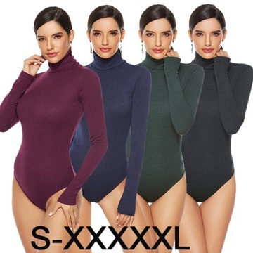 Bodysuit Women Jumpsuits Bodycon Sexy Long Sleeve