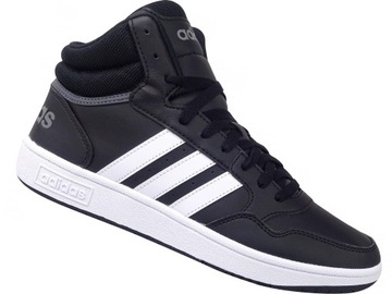 Buty męskie adidas Hoops GW3020 wysokie czarne 45