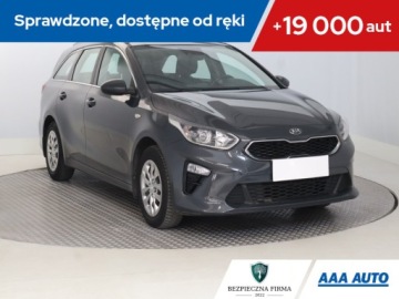 Kia Ceed III Kombi 1.4 DOHC 100KM 2019 Kia Ceed 1.4 CVVT, Salon Polska, Serwis ASO, GAZ