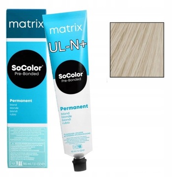 MATRIX SOCOLOR PRE-BONDED PERMANENT BLONDE FARBA DO WŁOSÓW UL-N+ 90ML