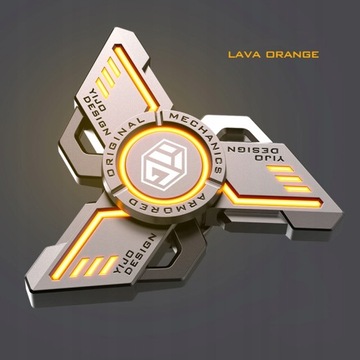 Luminous Fidget Spinners stop metali