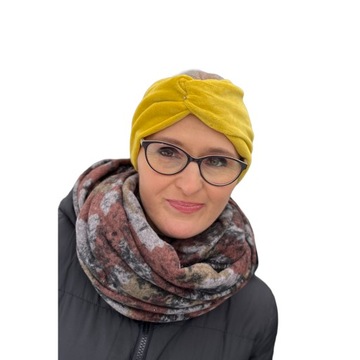 Szeroka opaska półturban wr-2 Eva Design