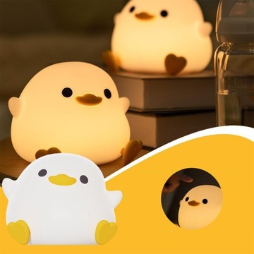 DODO Duck МЯГКАЯ СИЛИКОНОВАЯ ЛАМПА DUCK НОЧНИК ДЛЯ КОМНАТЫ
