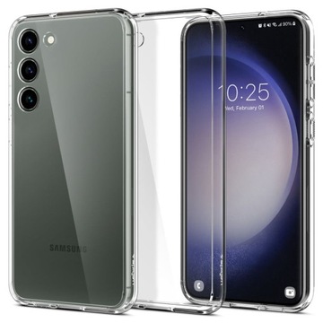 Etui Do Galaxy S23+ Plus Spigen Ultra Hybrid Przezroczysty