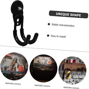 5 шт. Магнитные гаражные крючки Прочные вешалки