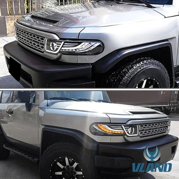 KOMBINOVANÝ SVĚTLOMET LED Z MŘÍŽKA DO SVĚTLO TOYOTA FJ CRUISER 2006-2023