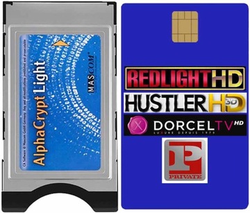 MODUŁ ALPHACRYPT + ELITE HD 4+ - 4 KANAŁY 1/2 ROKU